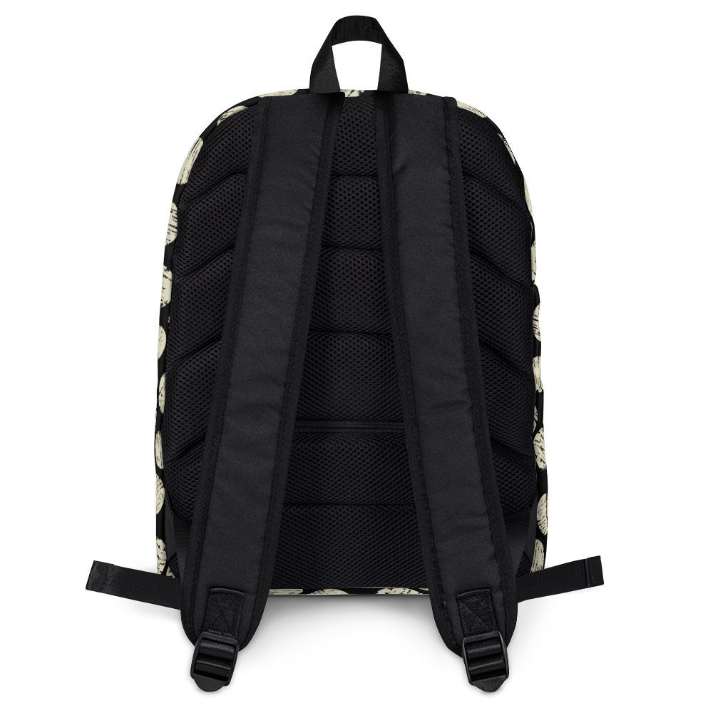 Vintage Dots Backpack - B+W