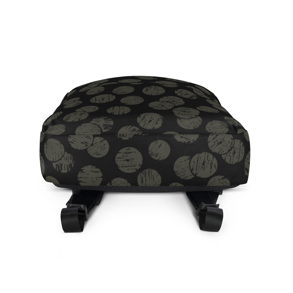 Vintage Dots Backpack - Black