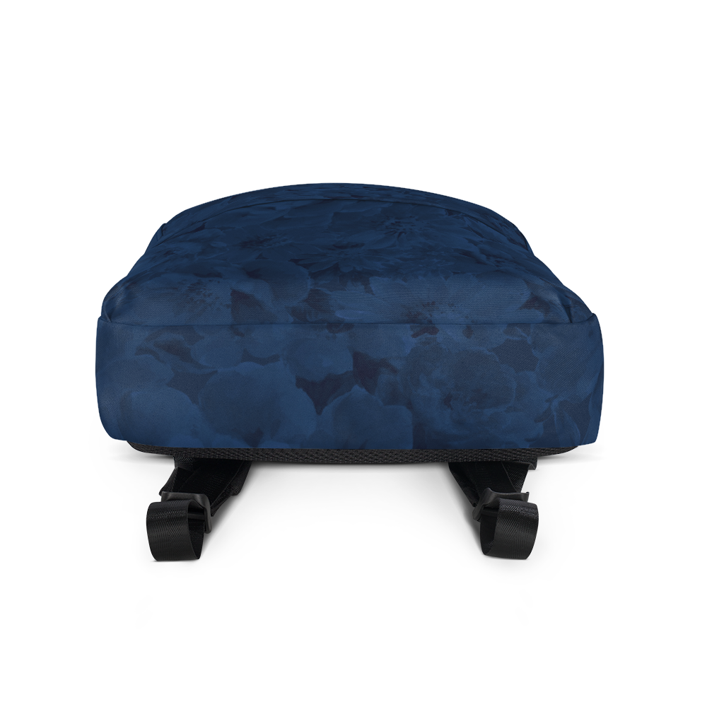 Floral Backpack - Indigo