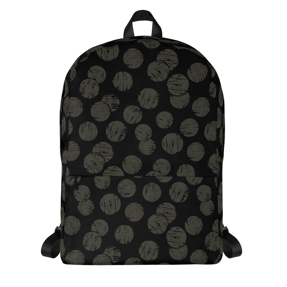 Vintage Dots Backpack - Black