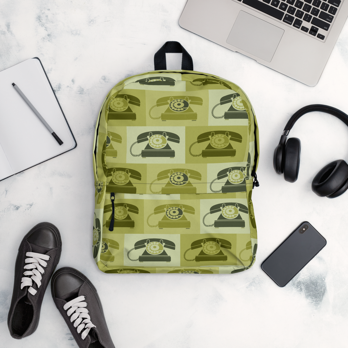 Ring Ring Backpack - Green