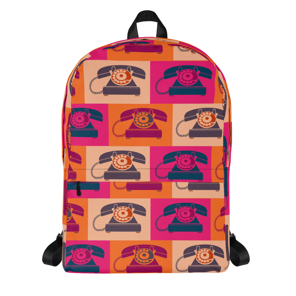Ring Ring Backpack - Pink