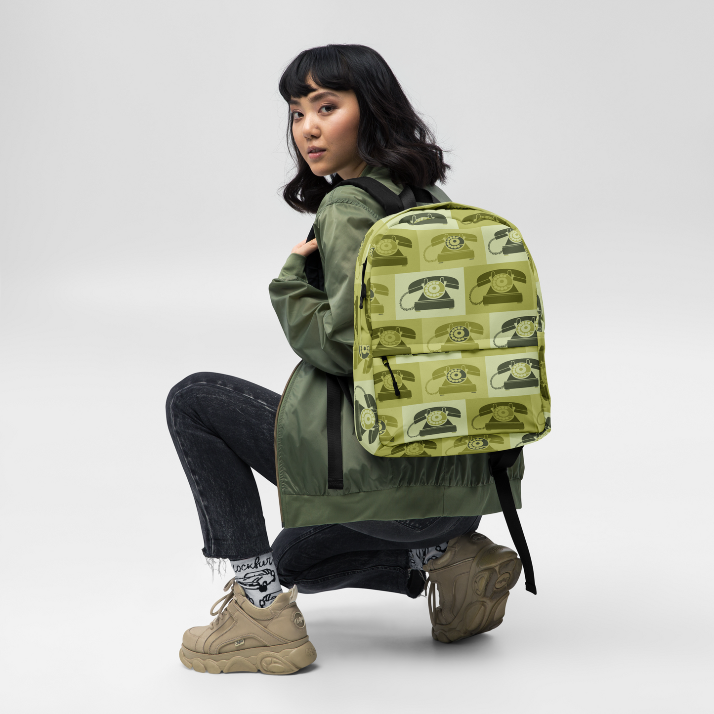 Ring Ring Backpack - Green
