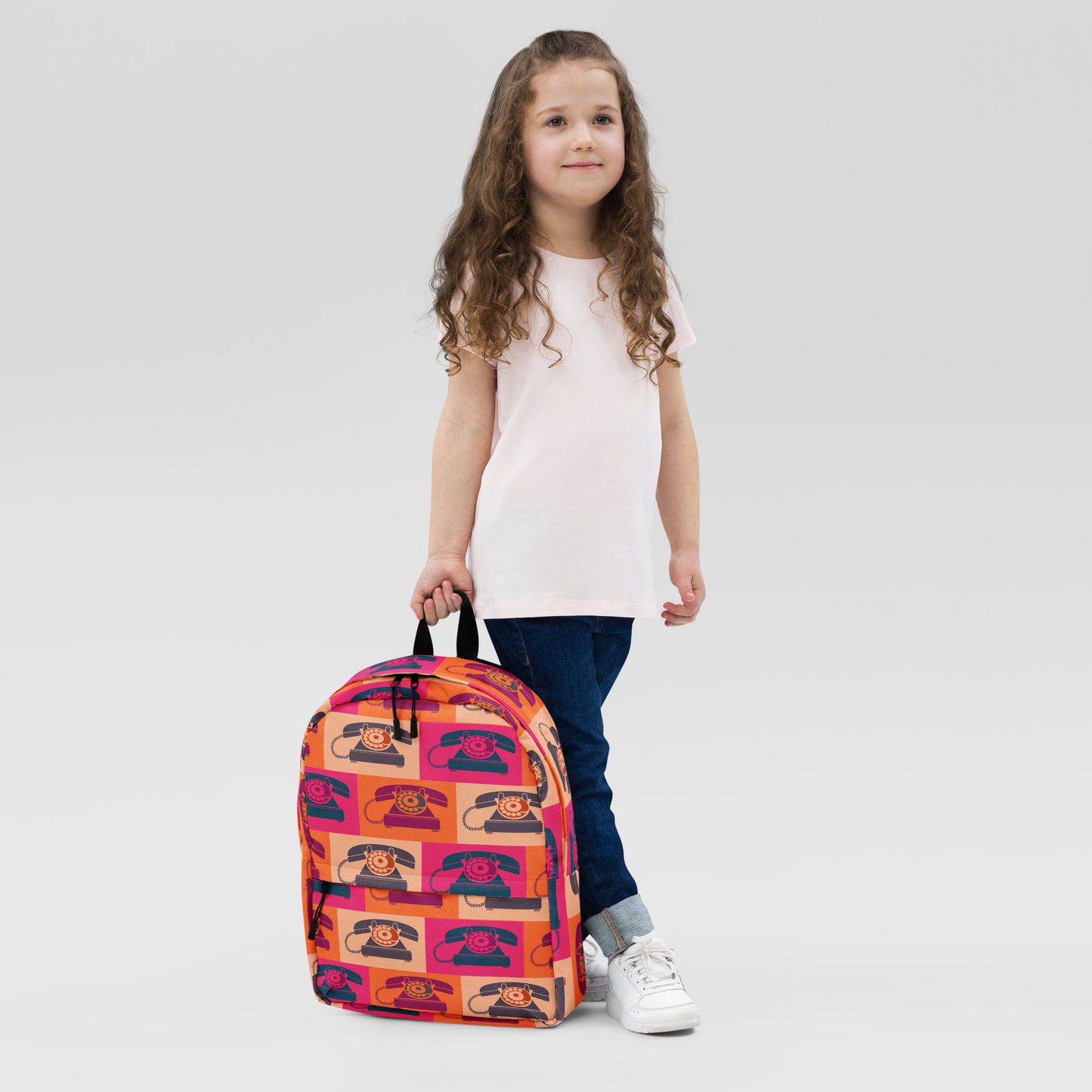 Ring Ring Backpack - Pink