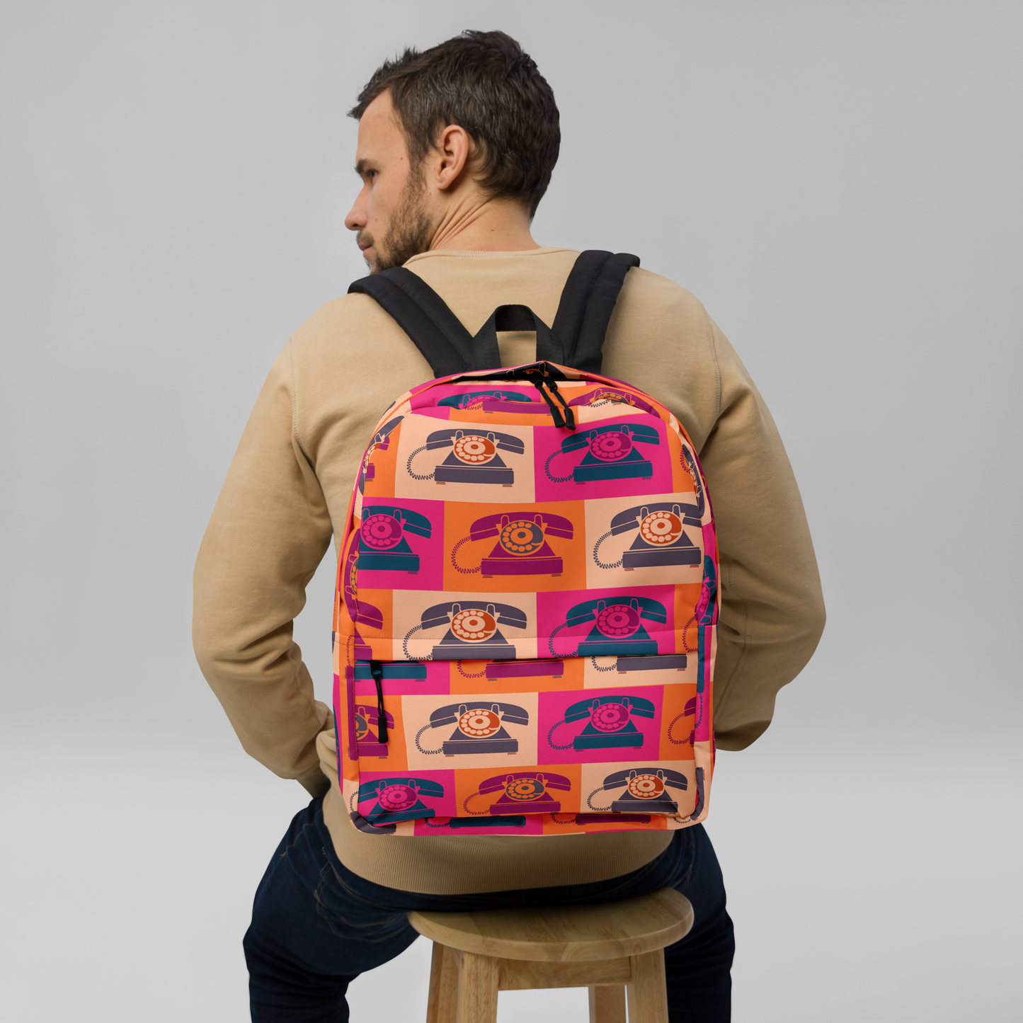Ring Ring Backpack - Pink