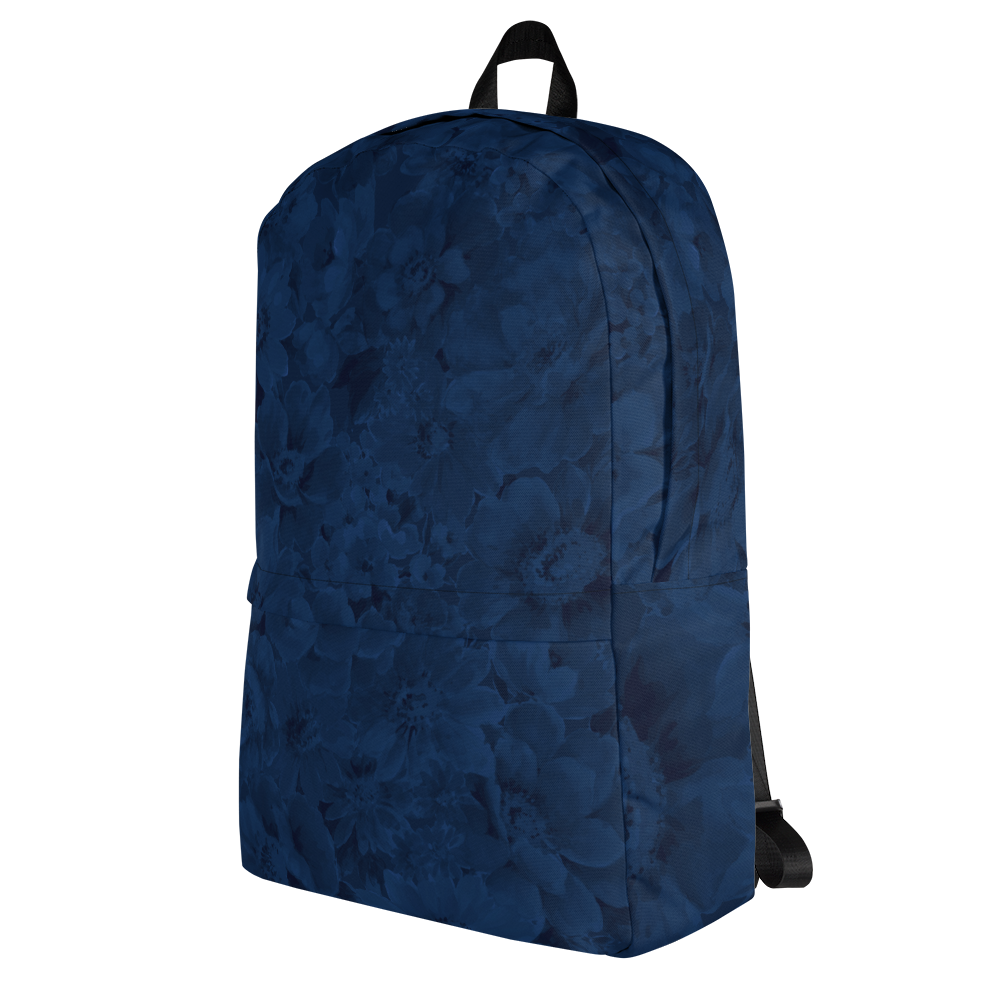 Floral Backpack - Indigo