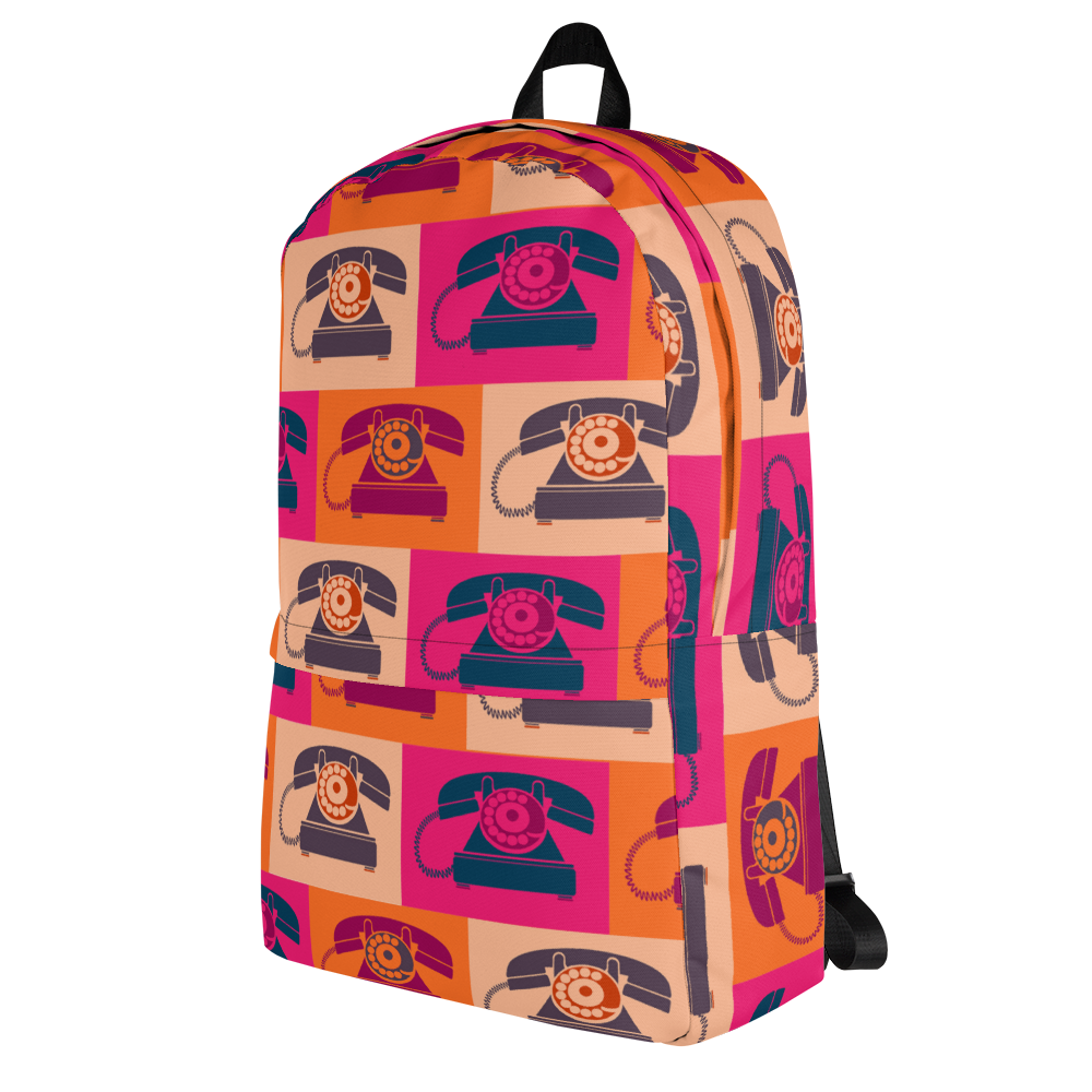 Ring Ring Backpack - Pink