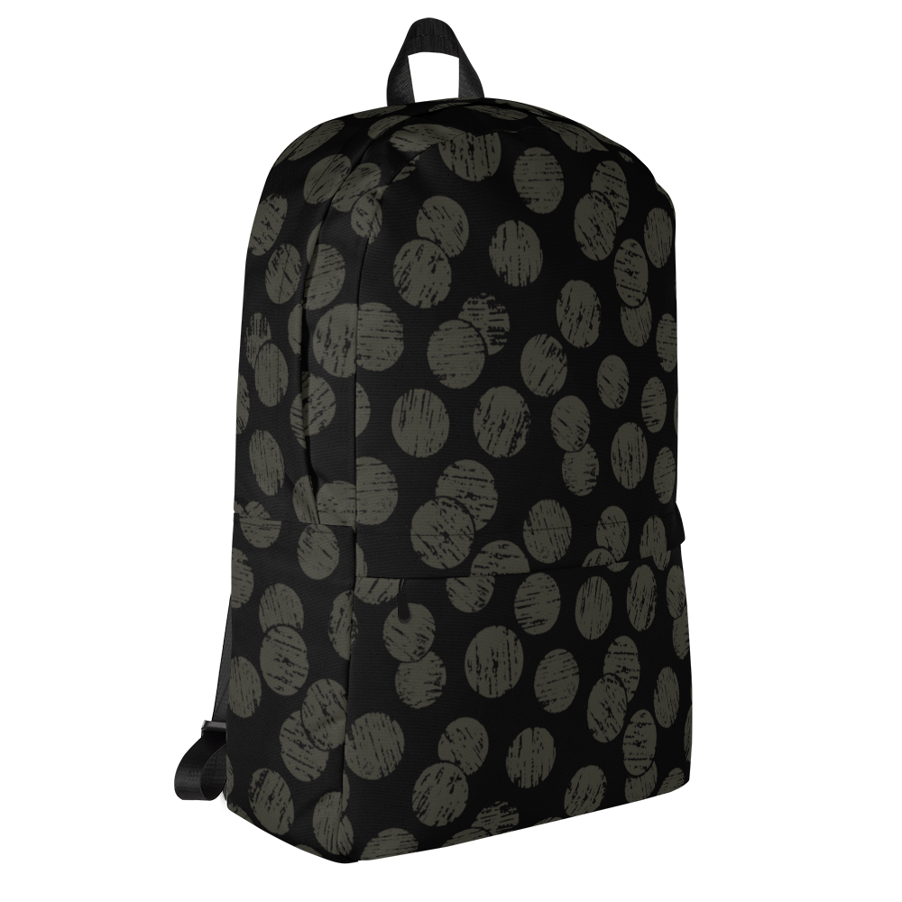 Vintage Dots Backpack - Black