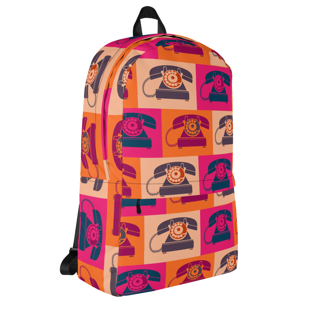 Ring Ring Backpack - Pink