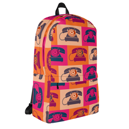Ring Ring Backpack - Pink