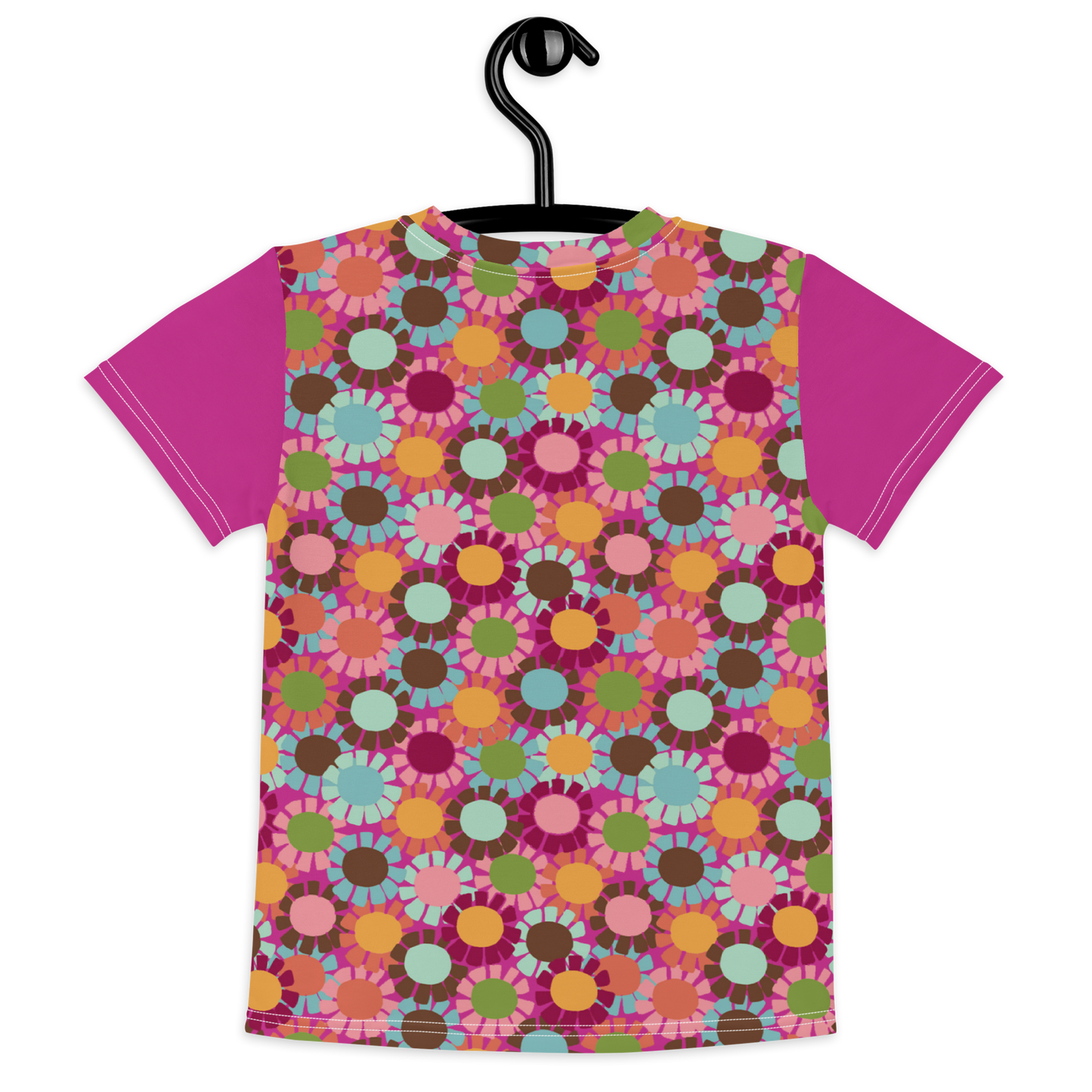 Fringe Daisy Pink Kids T-shirt