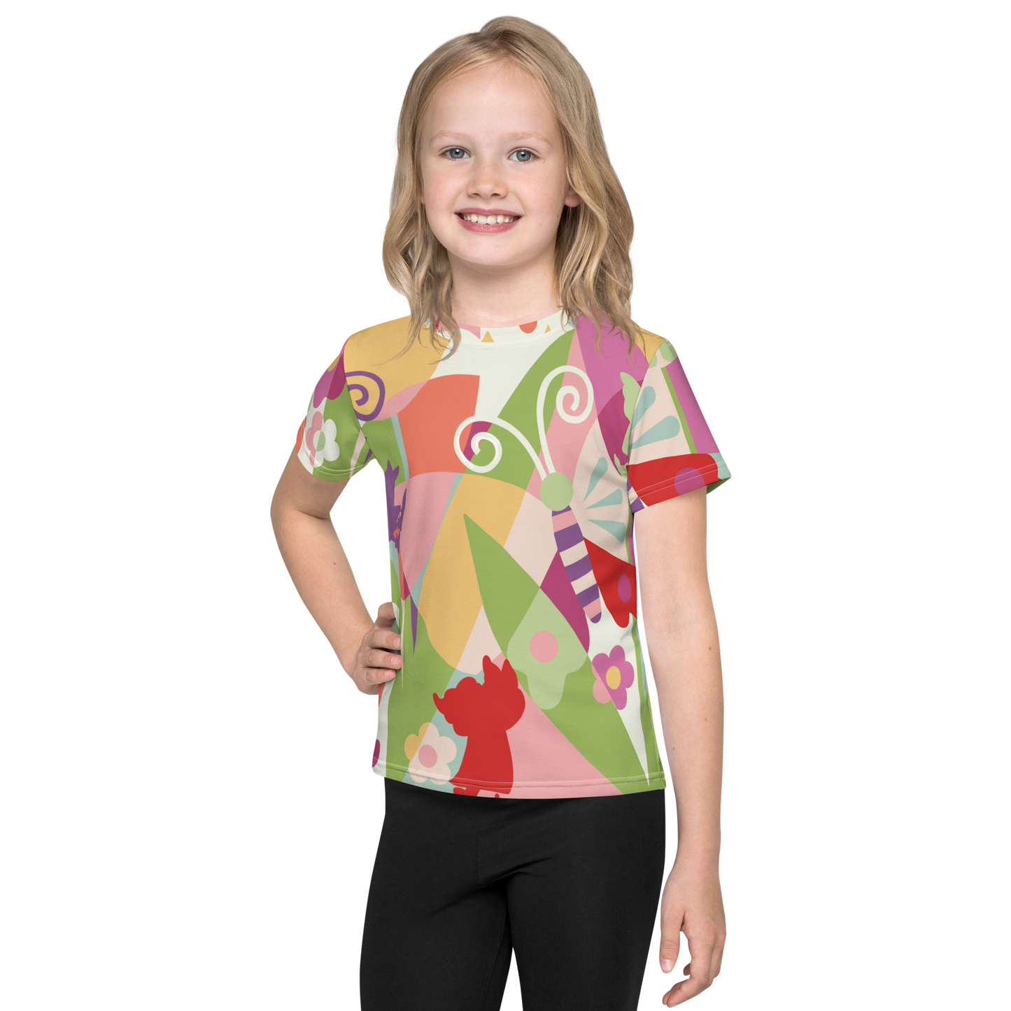 At the garden HoneyPie Kids T-shirt
