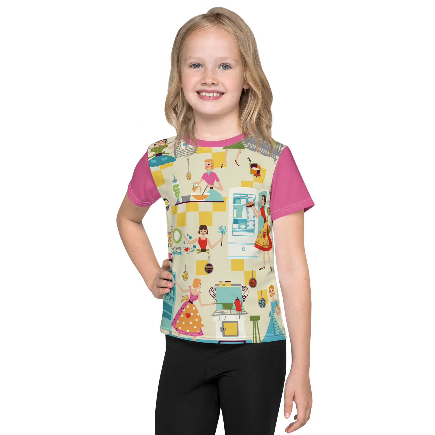 Happy Days Pink Kids T-shirt