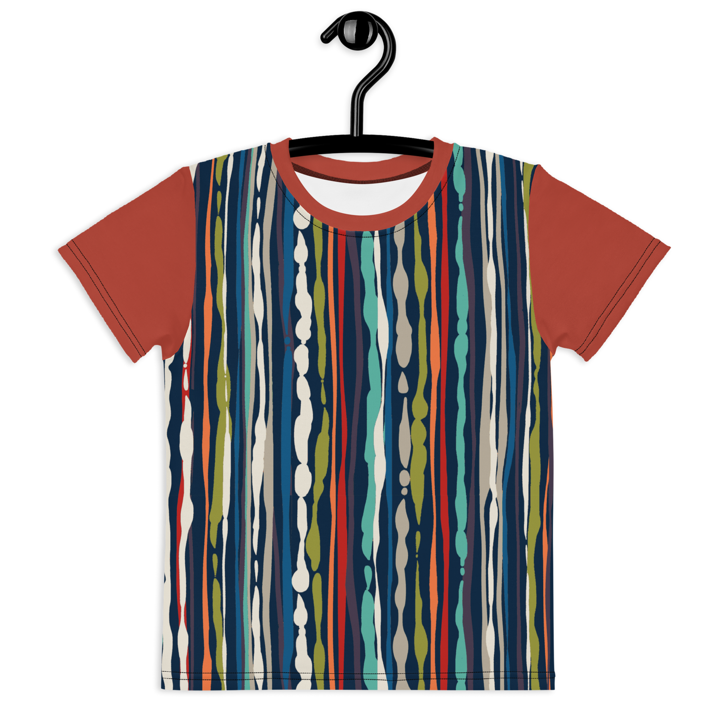 Deep Paintbrush Kids crew neck t-shirt
