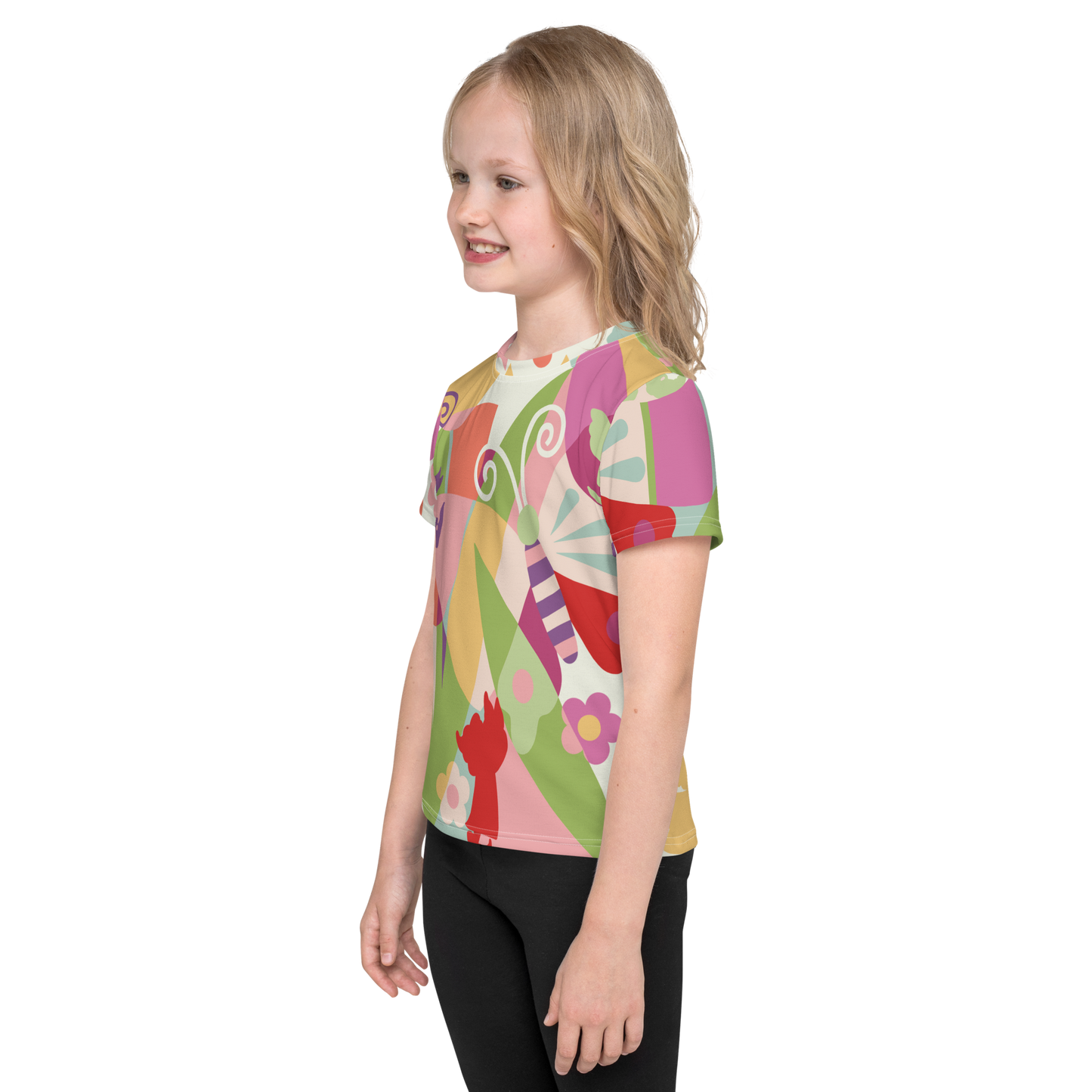 At the garden HoneyPie Kids T-shirt