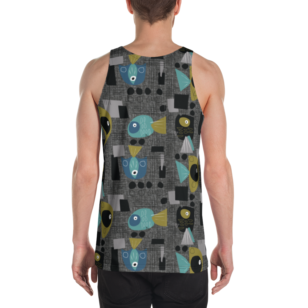 Fuuky Fish Unisex Tank Top