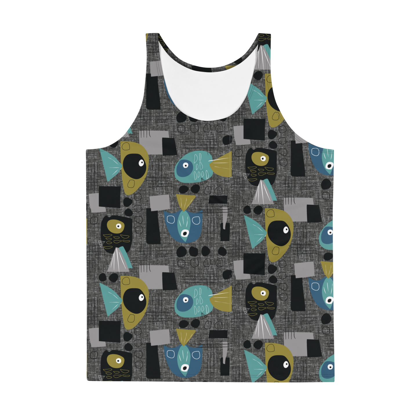 Fuuky Fish Unisex Tank Top