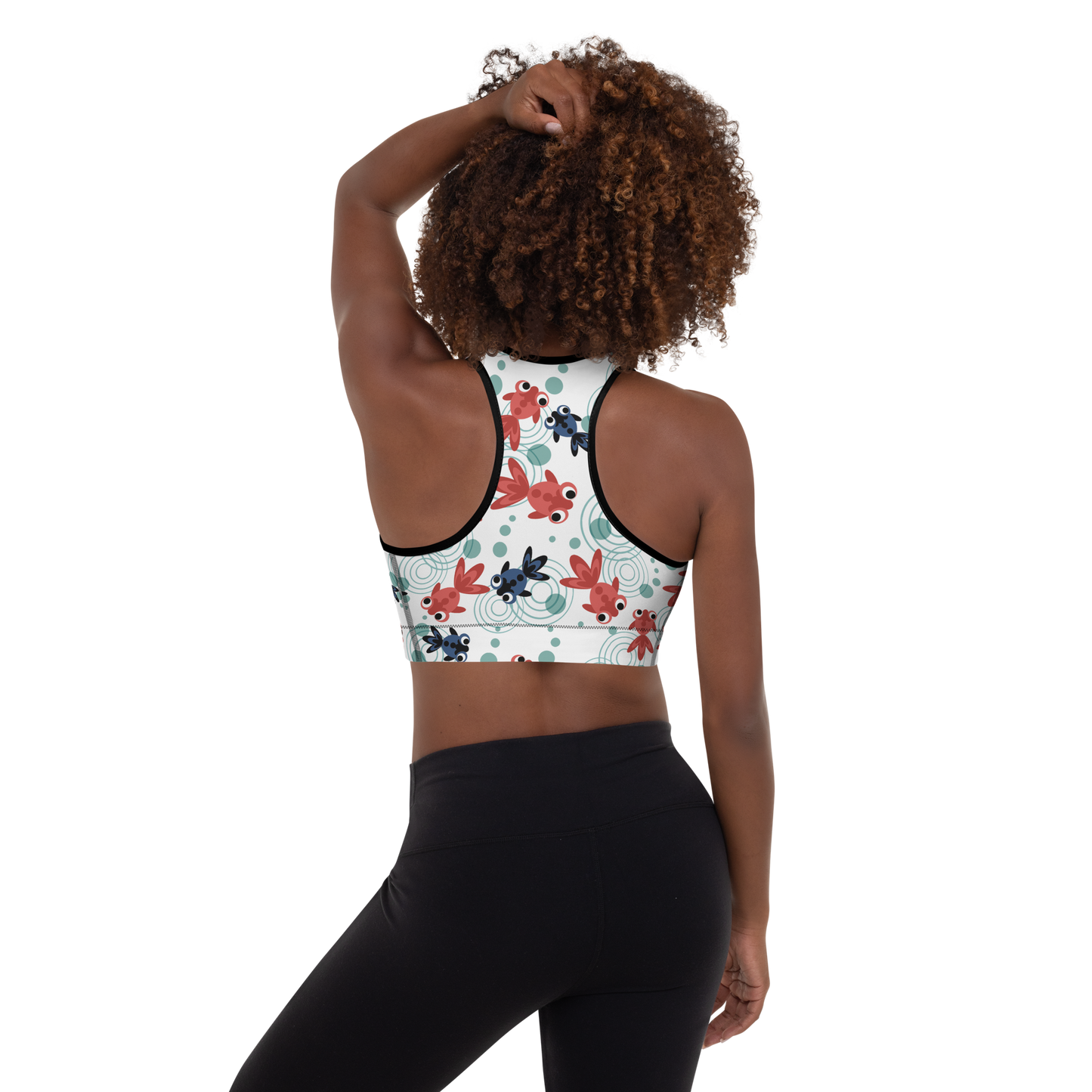 Goldfish Padded Sports Bra