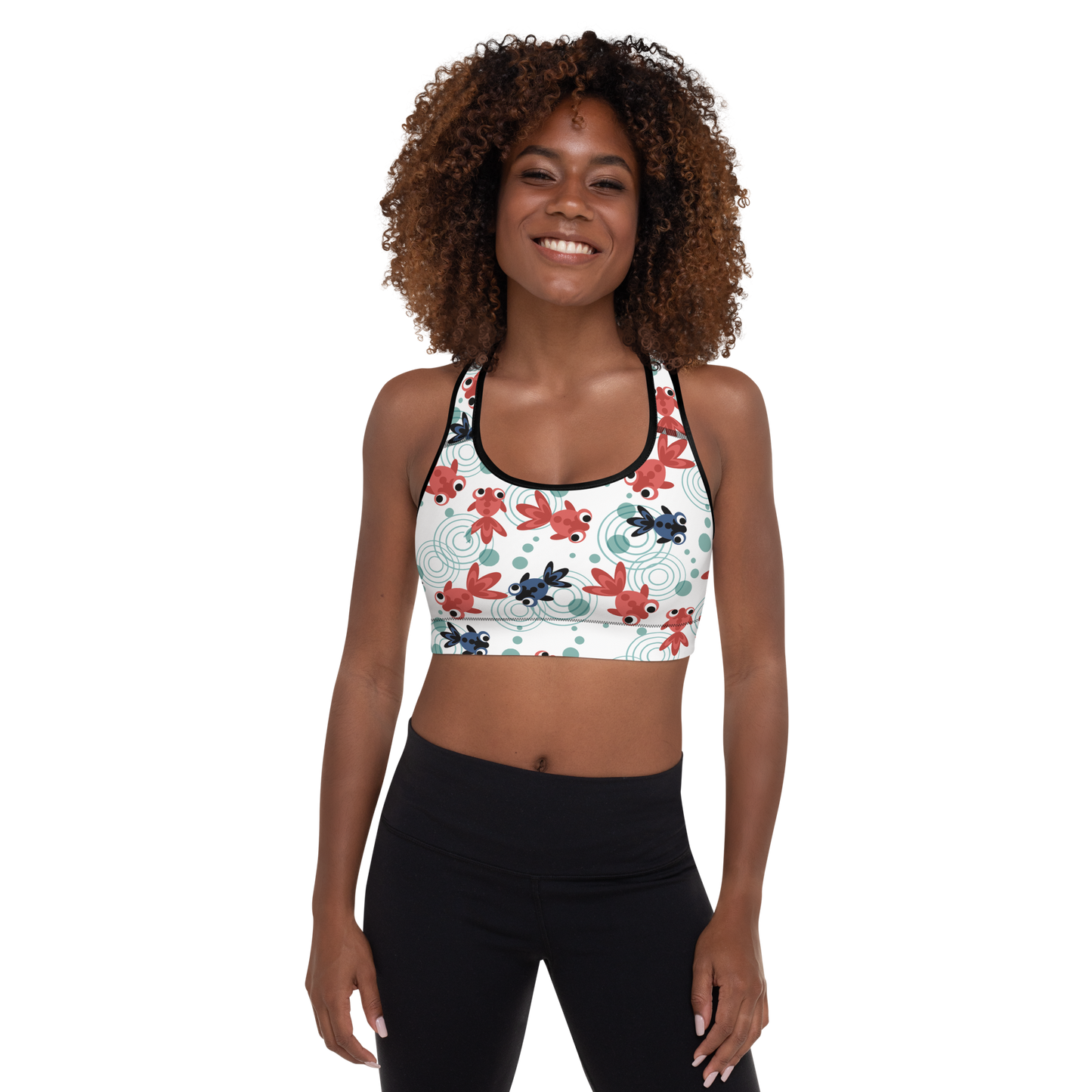 Goldfish Padded Sports Bra