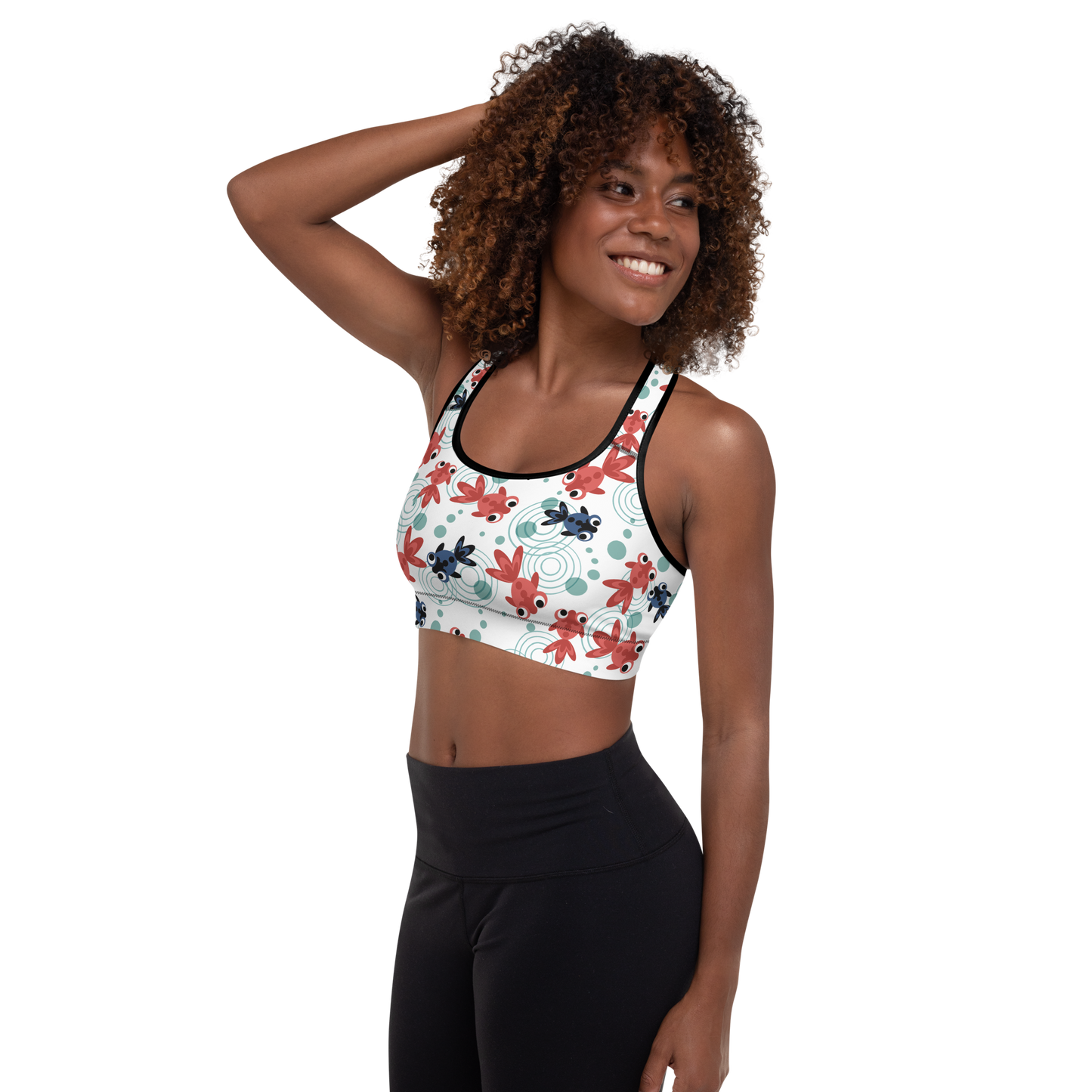 Goldfish Padded Sports Bra