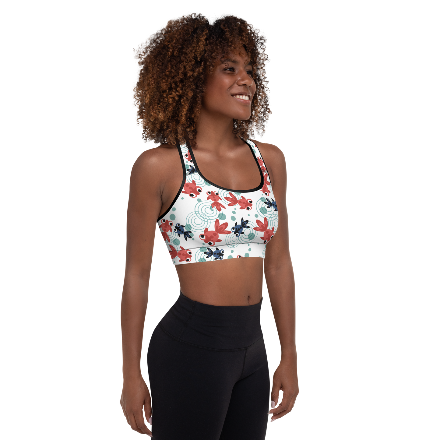 Goldfish Padded Sports Bra