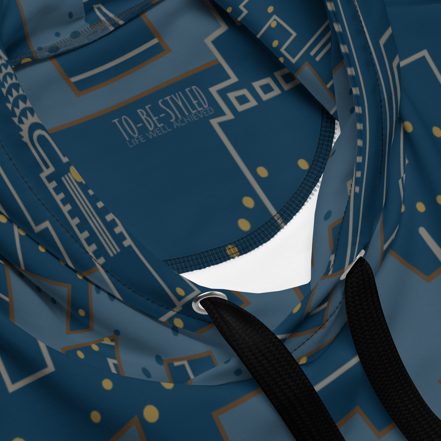 Nignt City Blue Unisex Hoodie