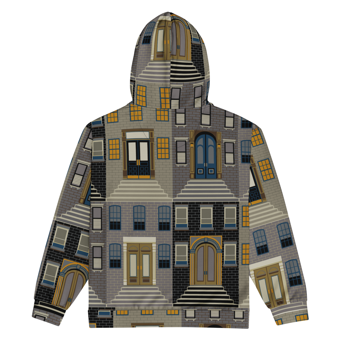 Door to Door Unisex zip hoodie