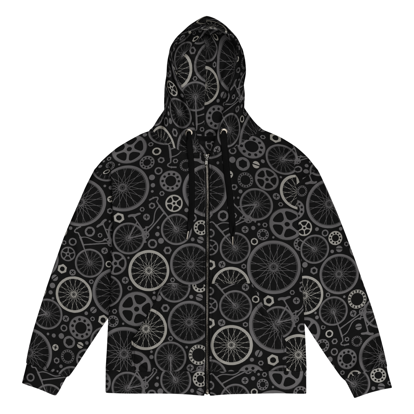 Bicycle Unisex zip hoodie