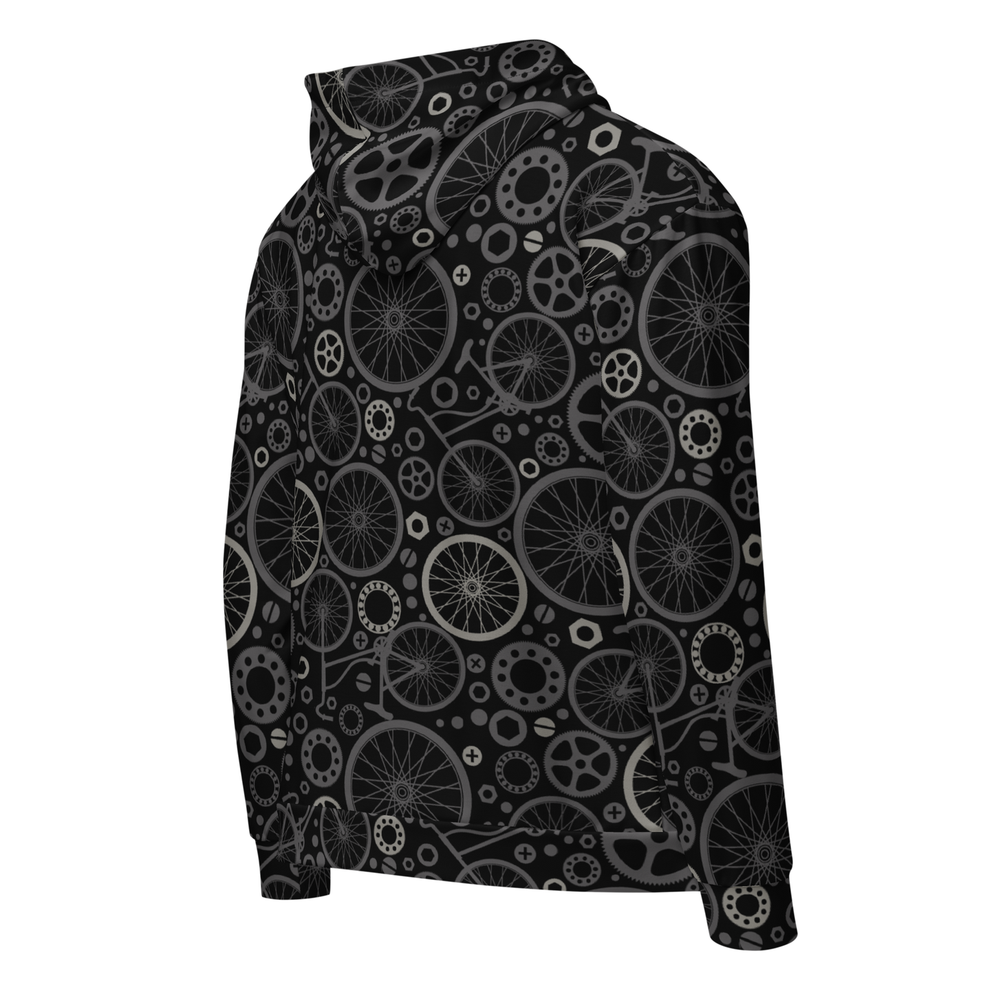 Bicycle Unisex zip hoodie