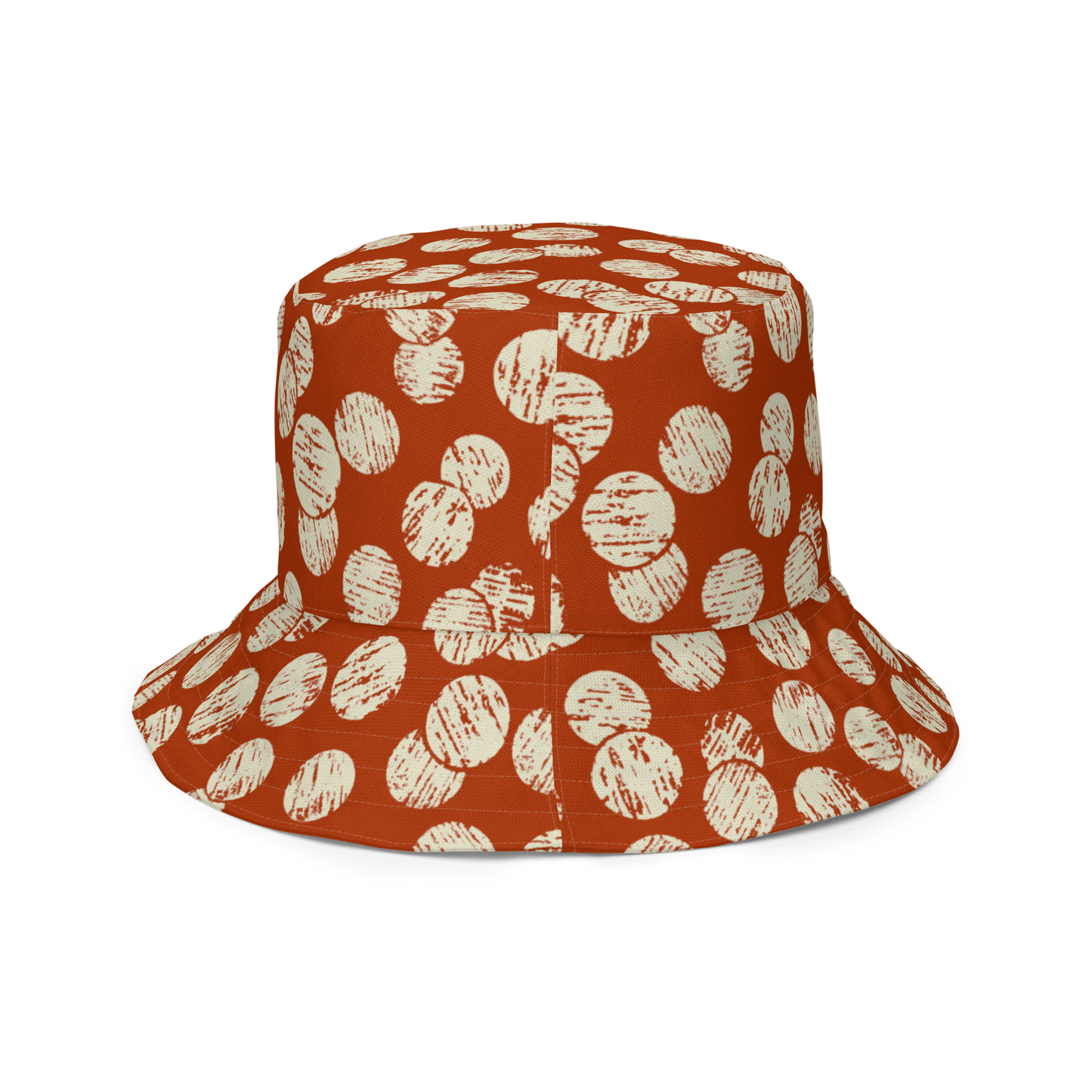 Annaluna Yellow & Vintage Dots Red Reversible bucket hat