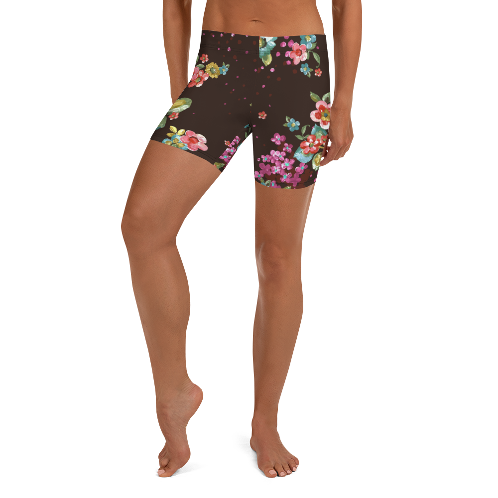 Spring Fever Brown Shorts