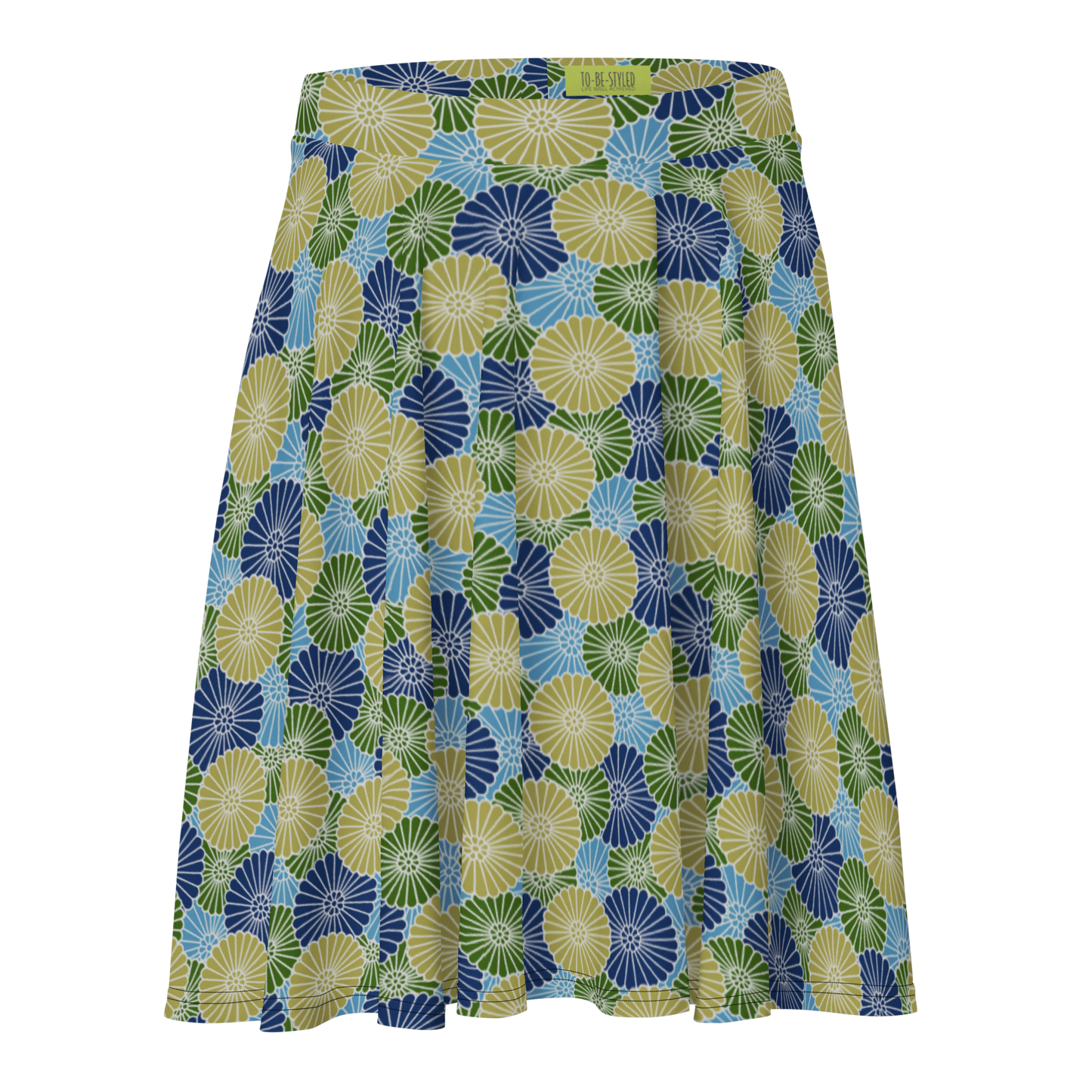 Mum Green Skater Skirt