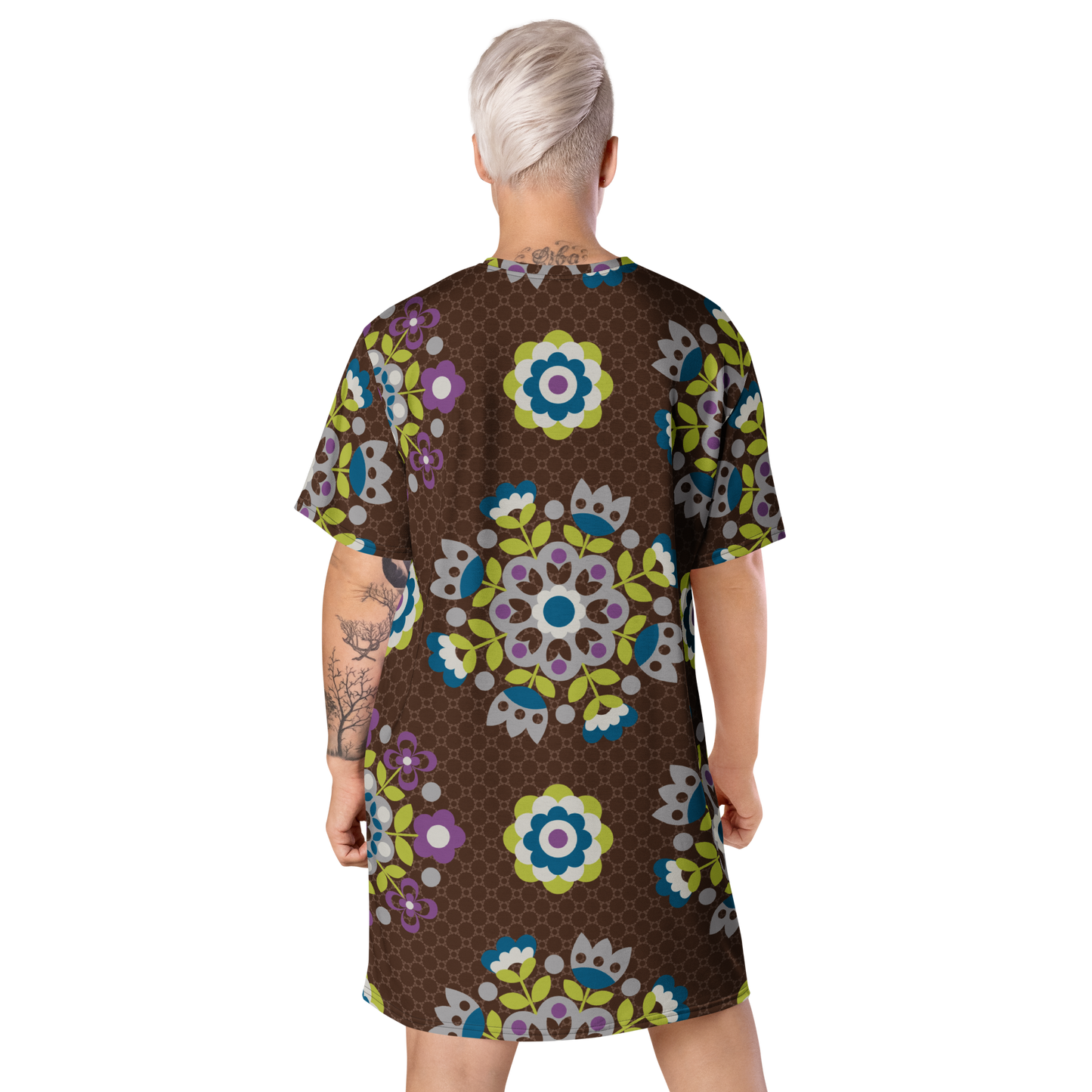 Flower Wheel Brown