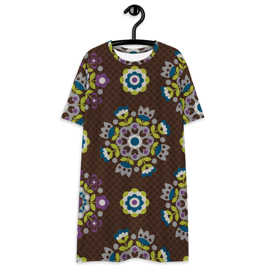 Flower Wheel Brown