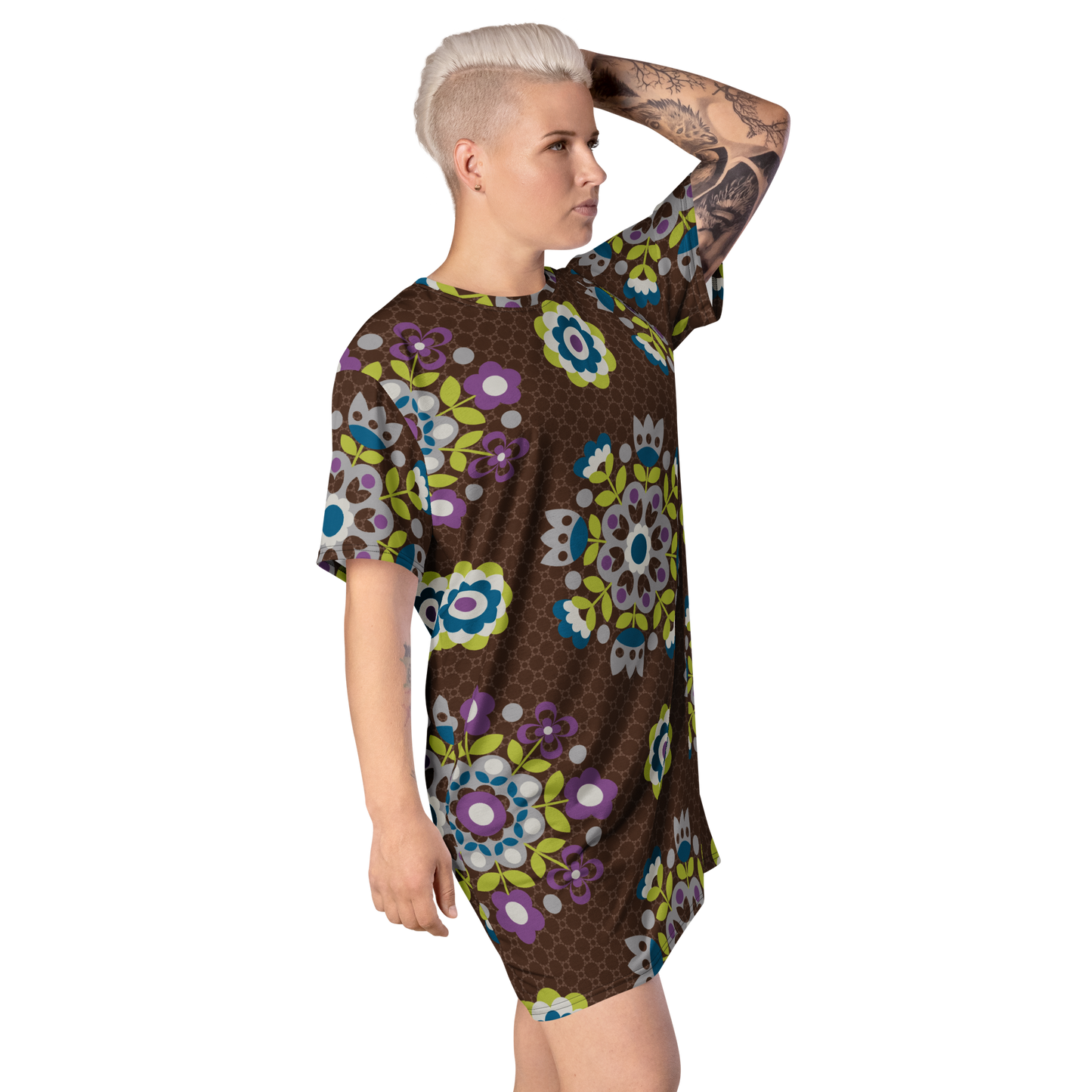 Flower Wheel Brown