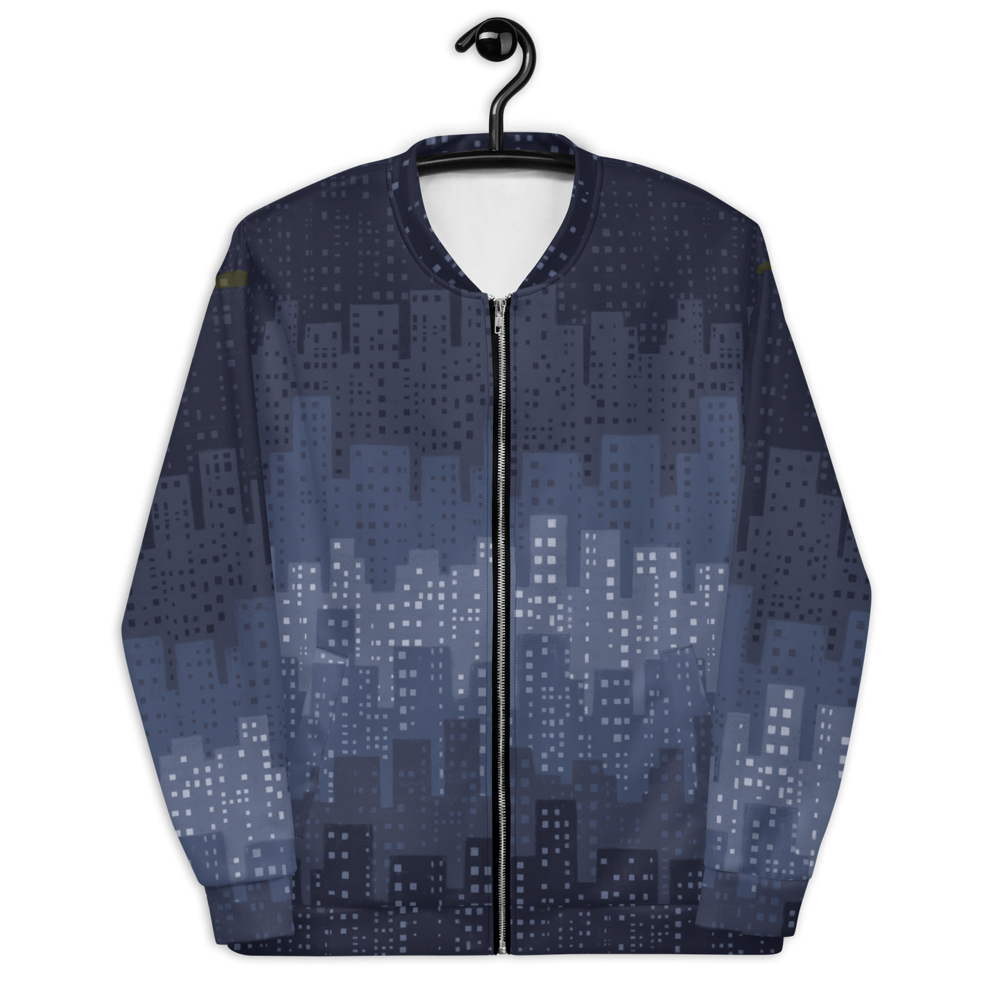 Cityscaper Navy Unisex Bomber Jacket