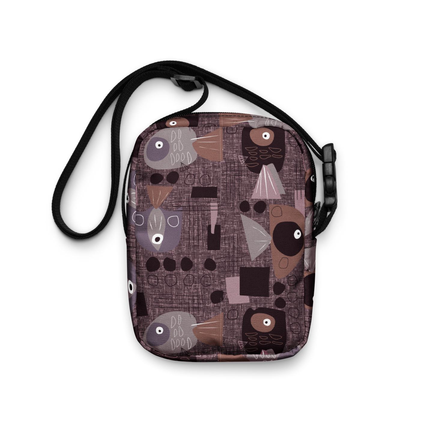 Funky Fish Wine Utility crossbody bag