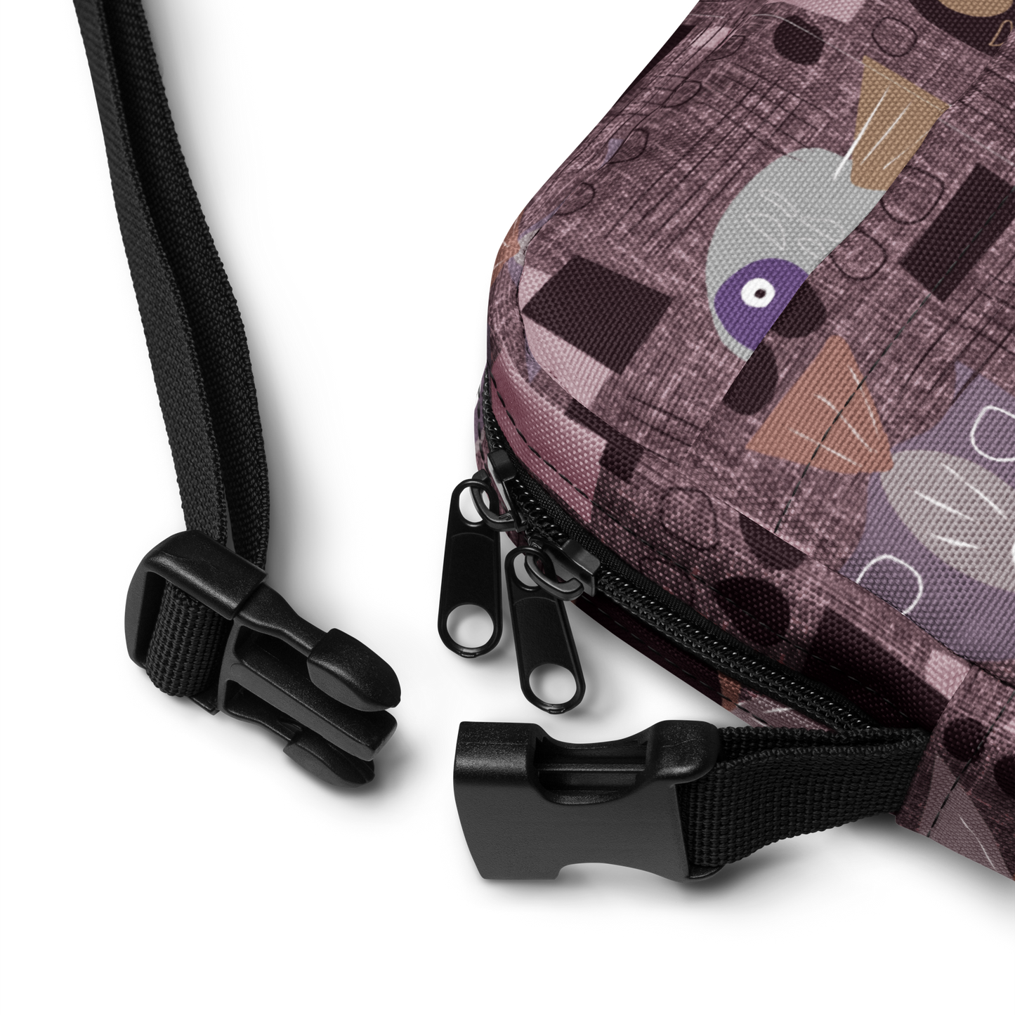 Funky Fish Wine Utility crossbody bag