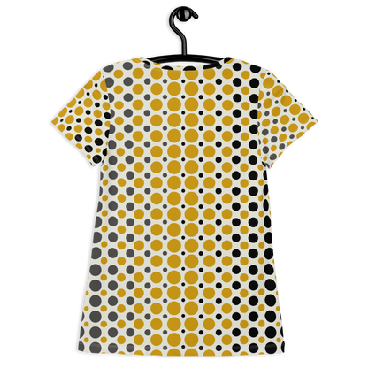 Ombre Dots Athletic T-shirt - Beige