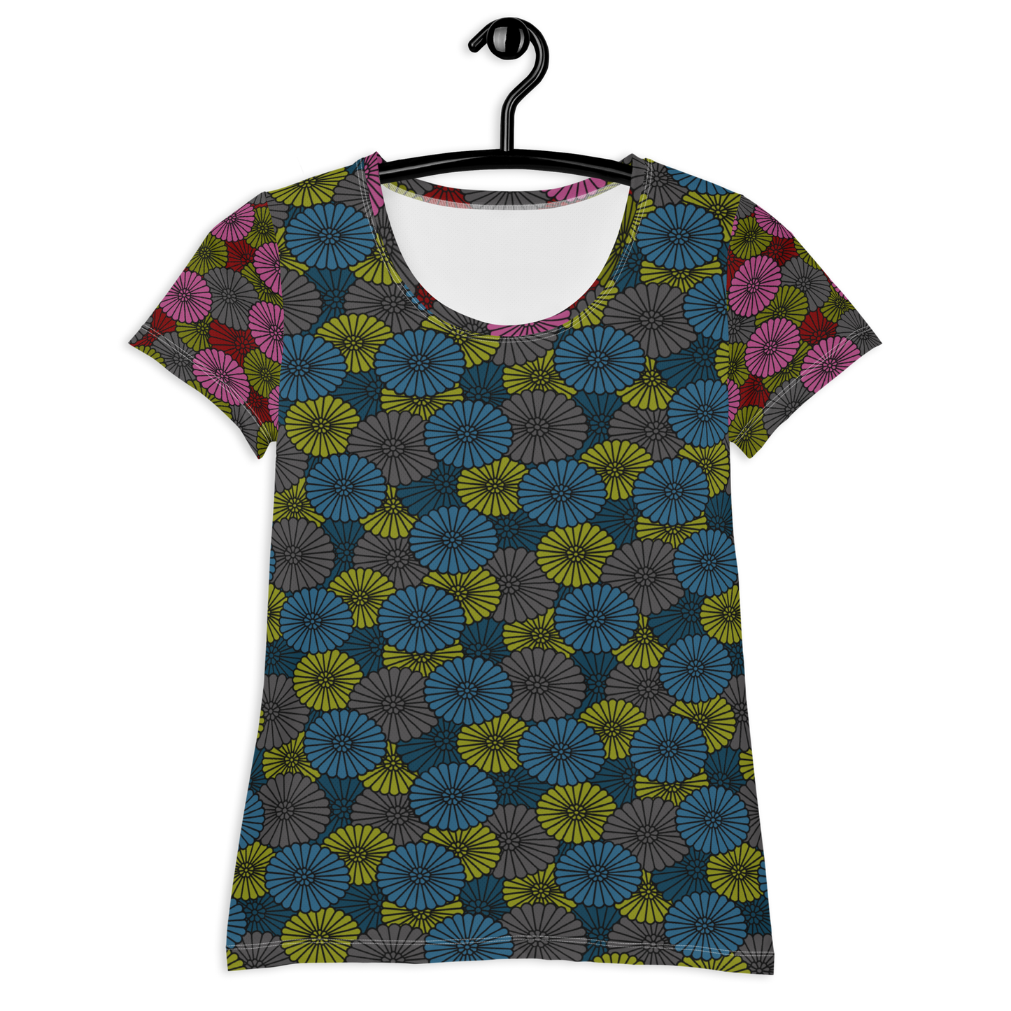 Mum Teal Athletic T-shirt