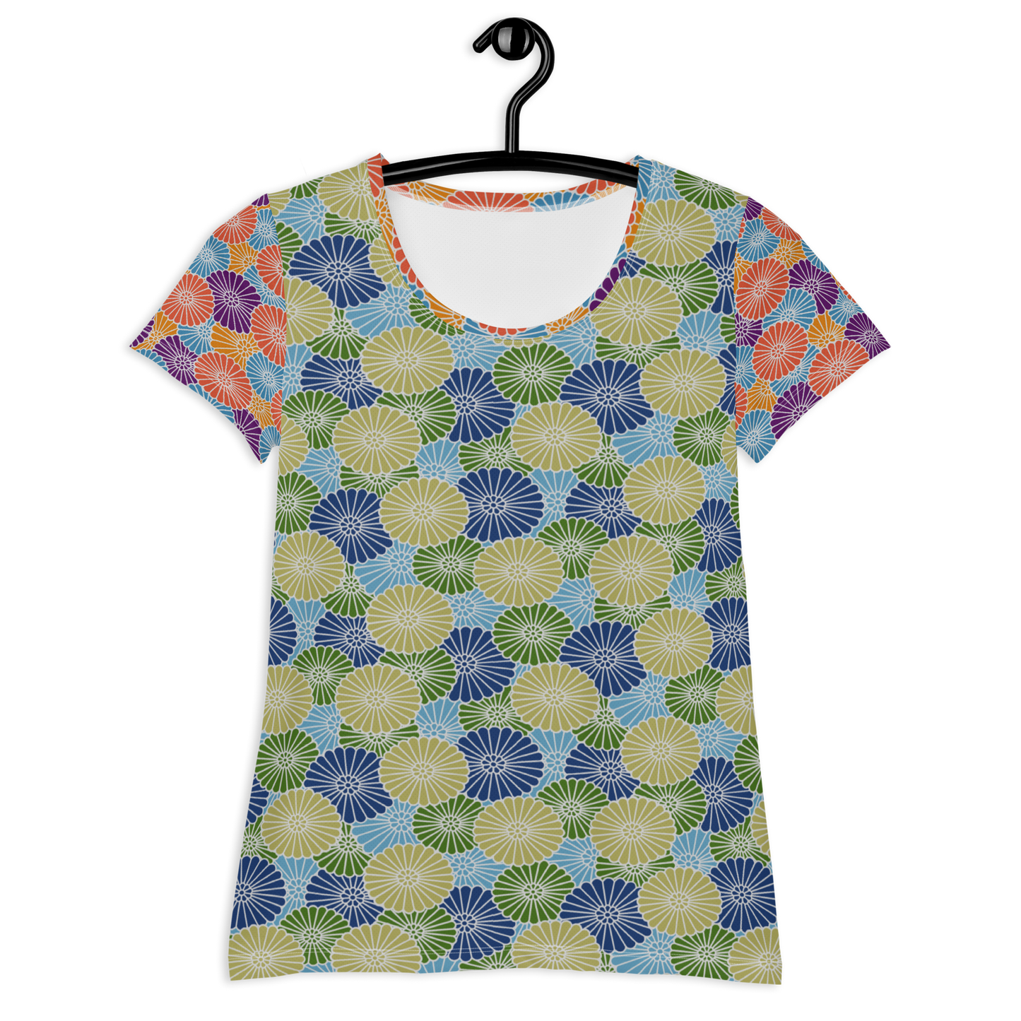 Mum Green Athletic T-shirt