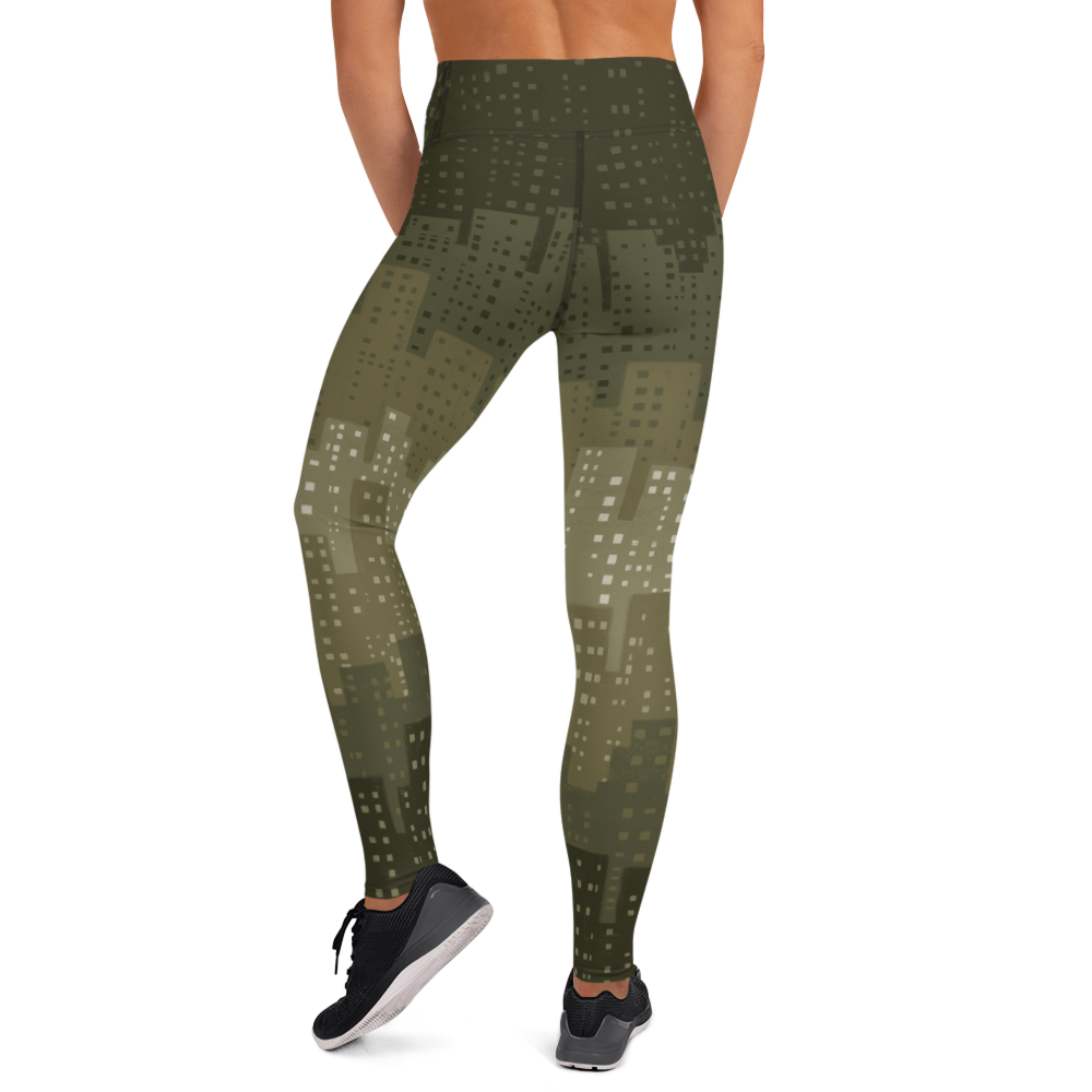 Cityscape Khaki Leggings