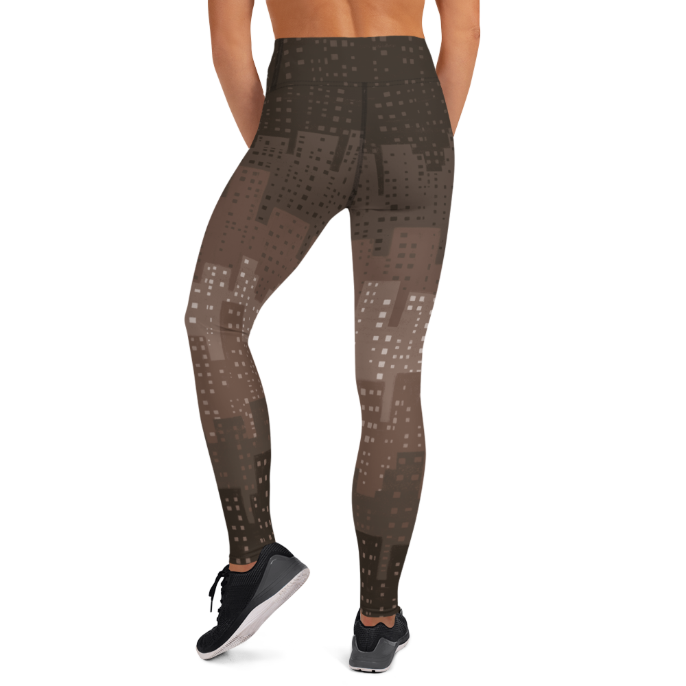 CityScape Brown Leggings