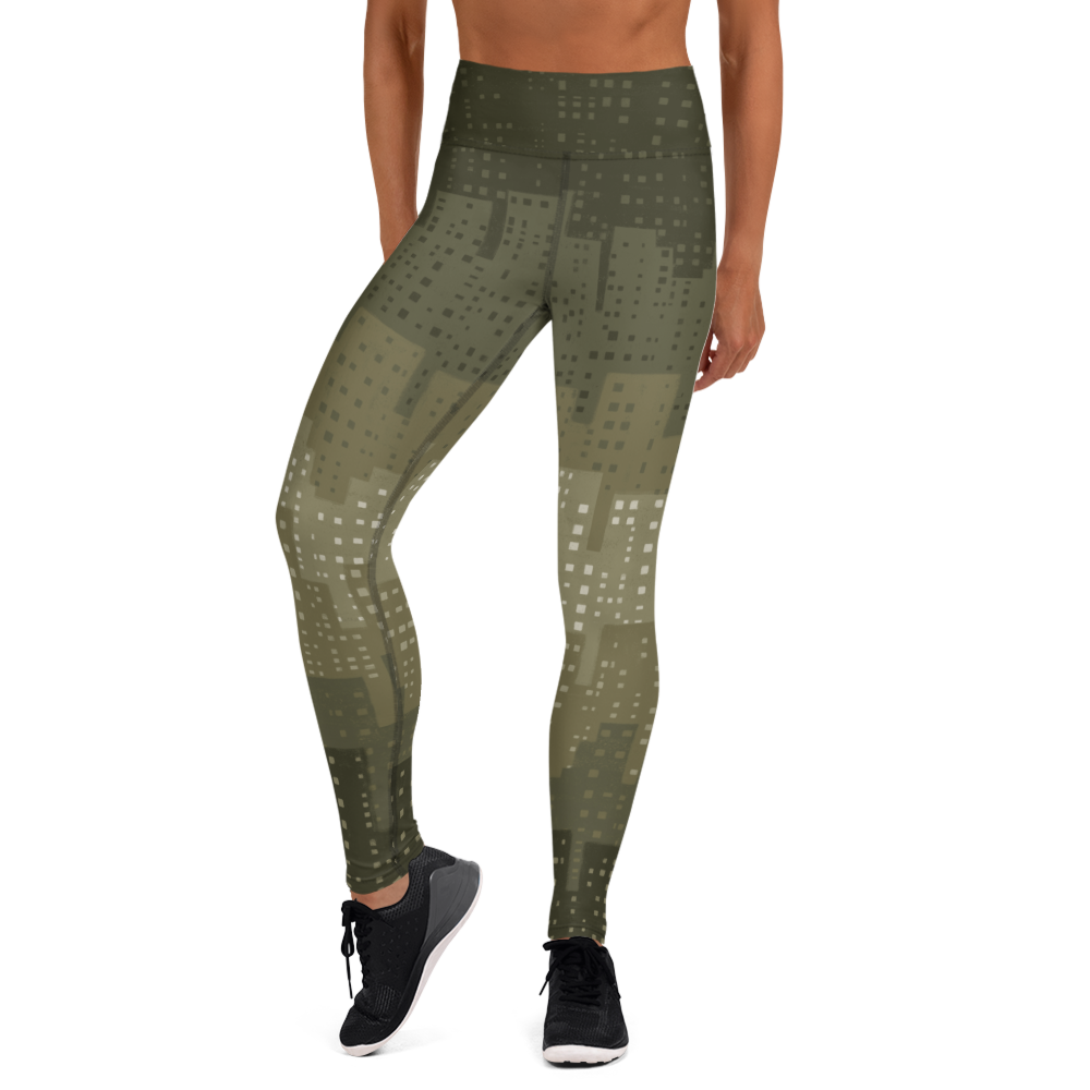 Cityscape Khaki Leggings