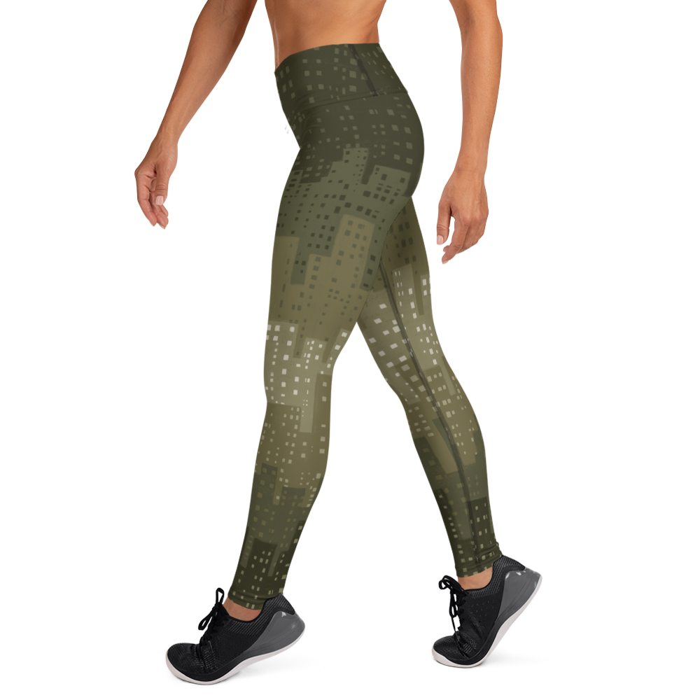 Cityscape Khaki Leggings