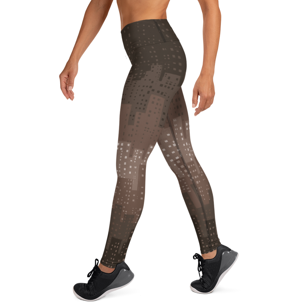 CityScape Brown Leggings