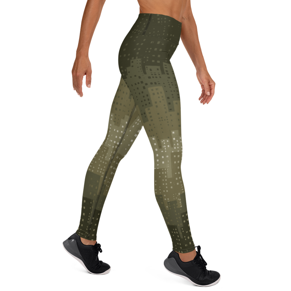 Cityscape Khaki Leggings