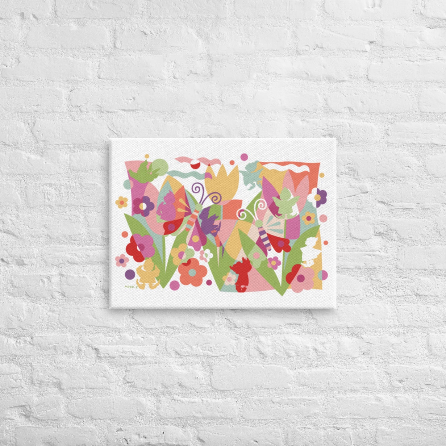 At the Garden Canvas