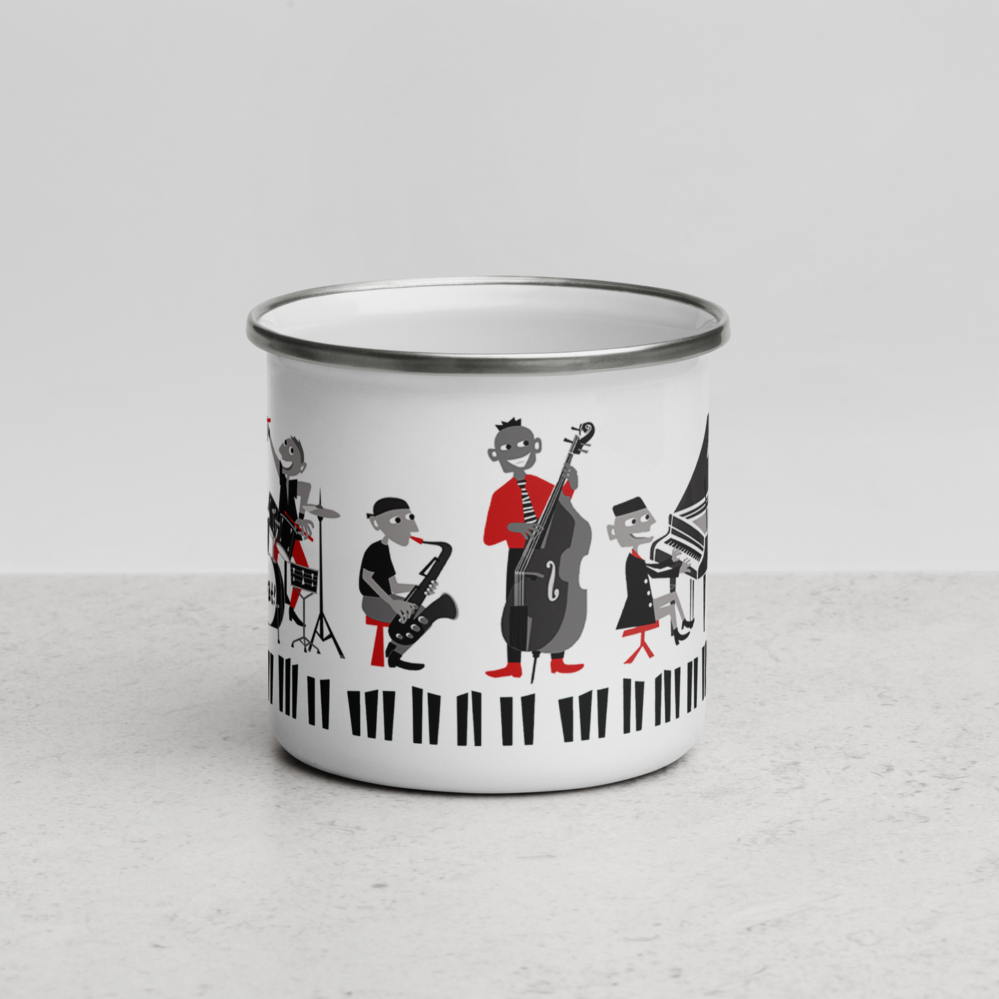 The Band Enamel Mug