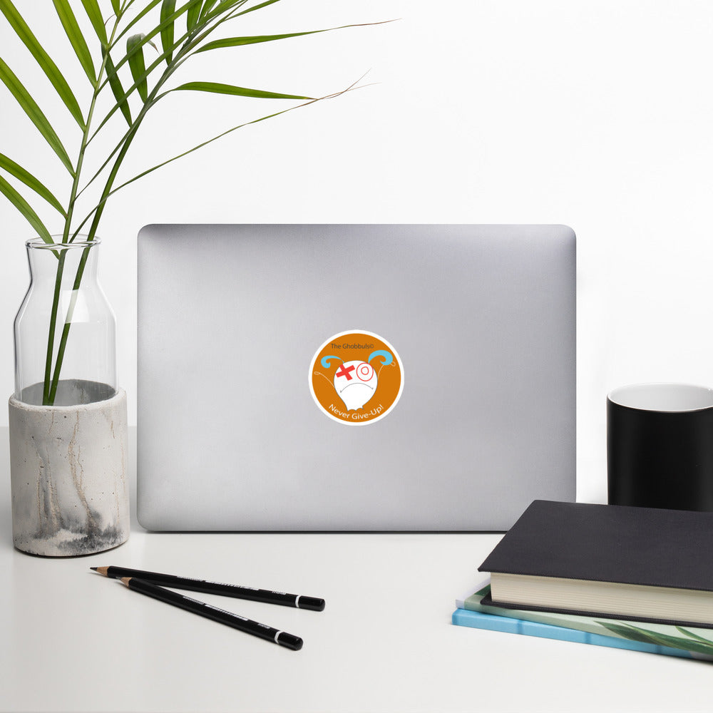 Never Give-Up Stickers